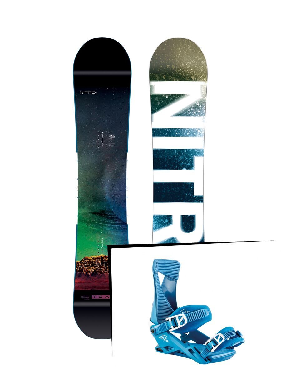 Set: Nitro Team Exposure Gullwing Wide 2019 + Nitro Zero blue bird - Bild 1