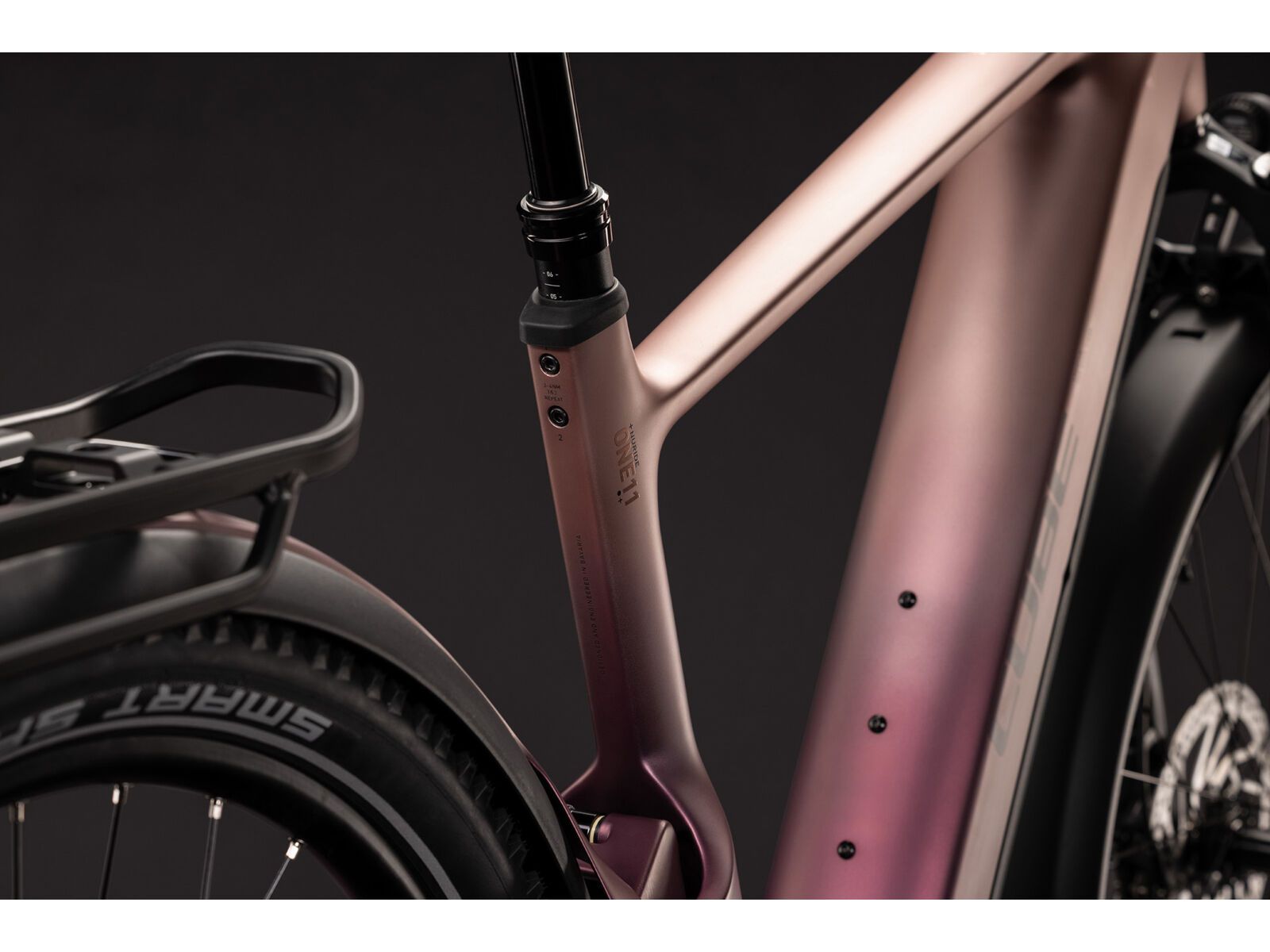 Cube Nuride Hybrid One11 SLX 800, mauve´n´black - Bild 8