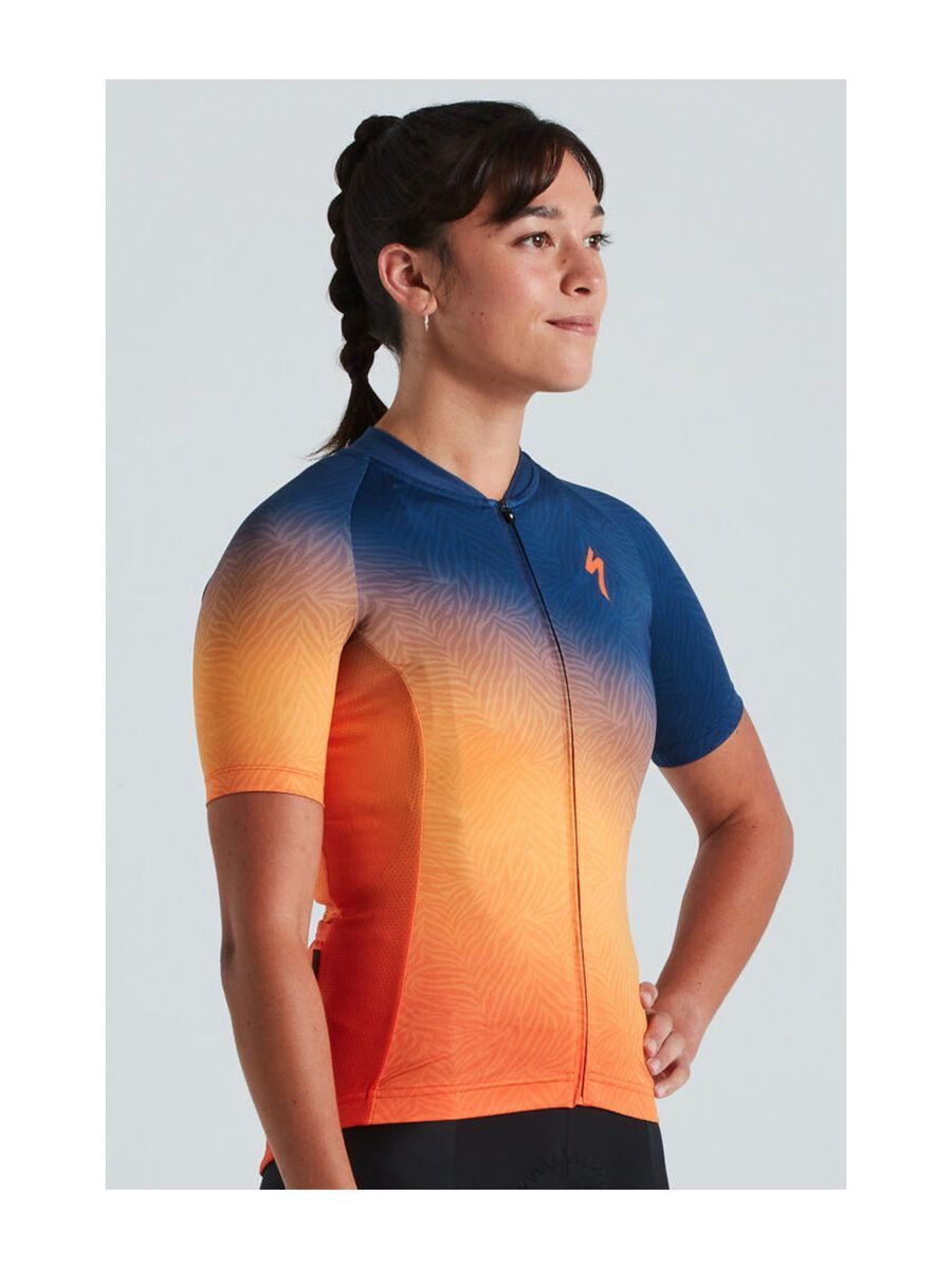 Specialized Women's SL Shortsleeve Jersey, orange/dark blue - Bild 3