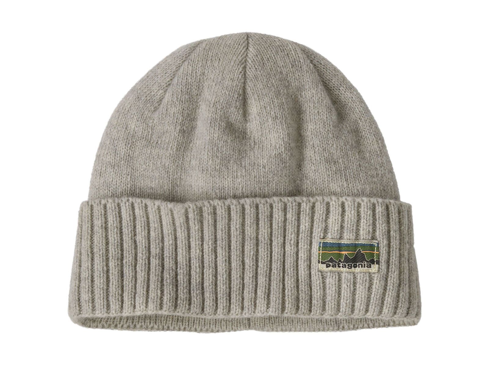 Patagonia Brodeo Beanie OG Legacy Label, crisp grey - Bild 1