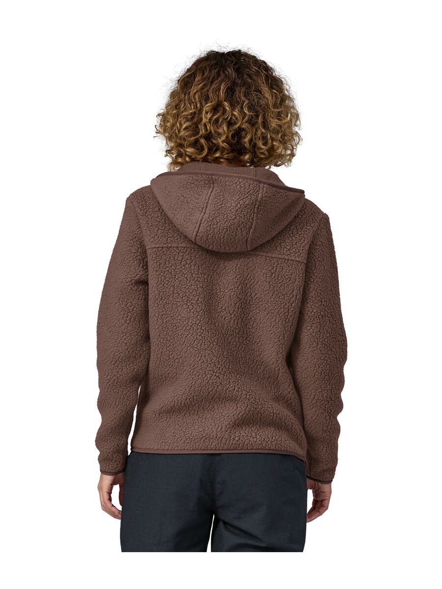 Patagonia Women's Retro Pile Hoody, dusky brown