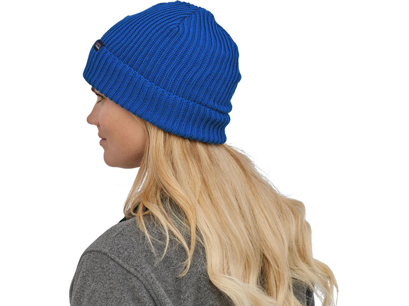 Patagonia Fishermans Rolled Beanie, alpine blue - Bild 3