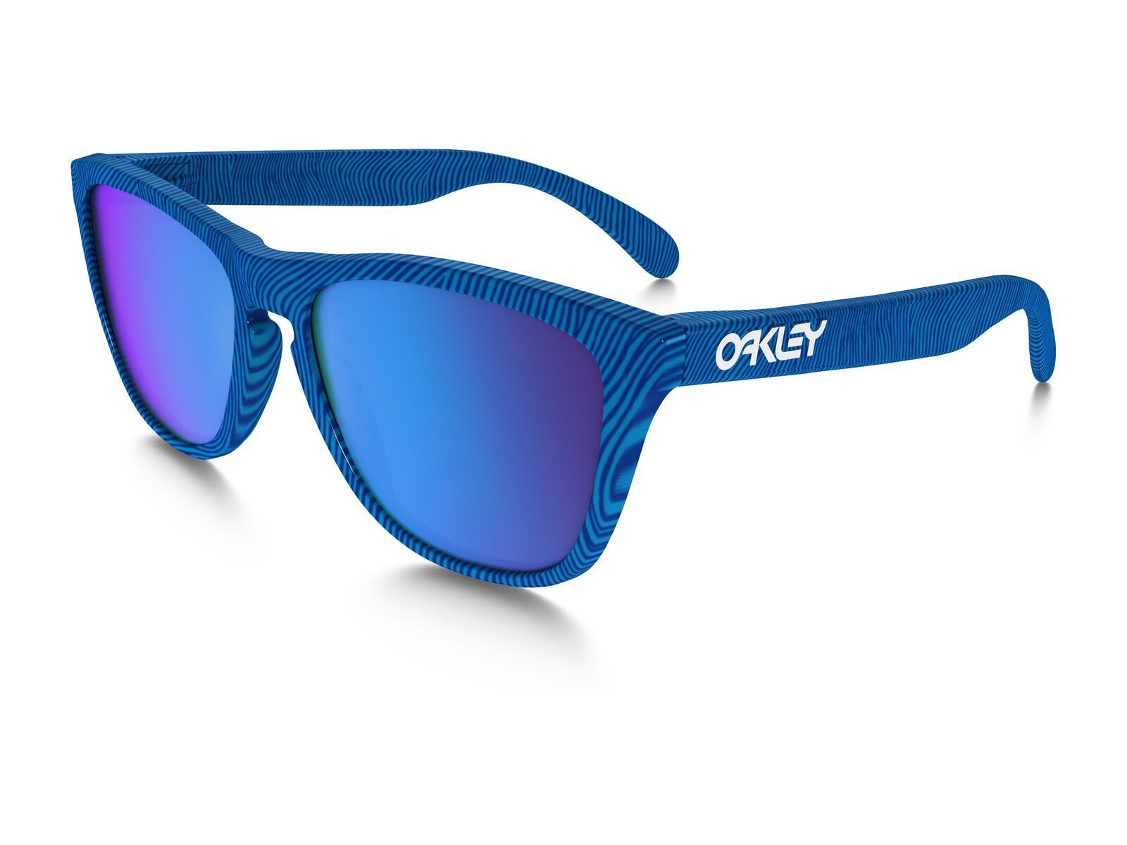 Oakley Frogskins Fingerprint, sky blue/Lens: sapphire iridium - Bild 1