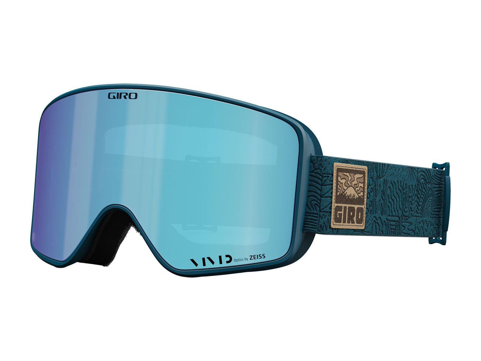 Giro Method Vivid Royal, harbor blue adventure grid - Bild 1