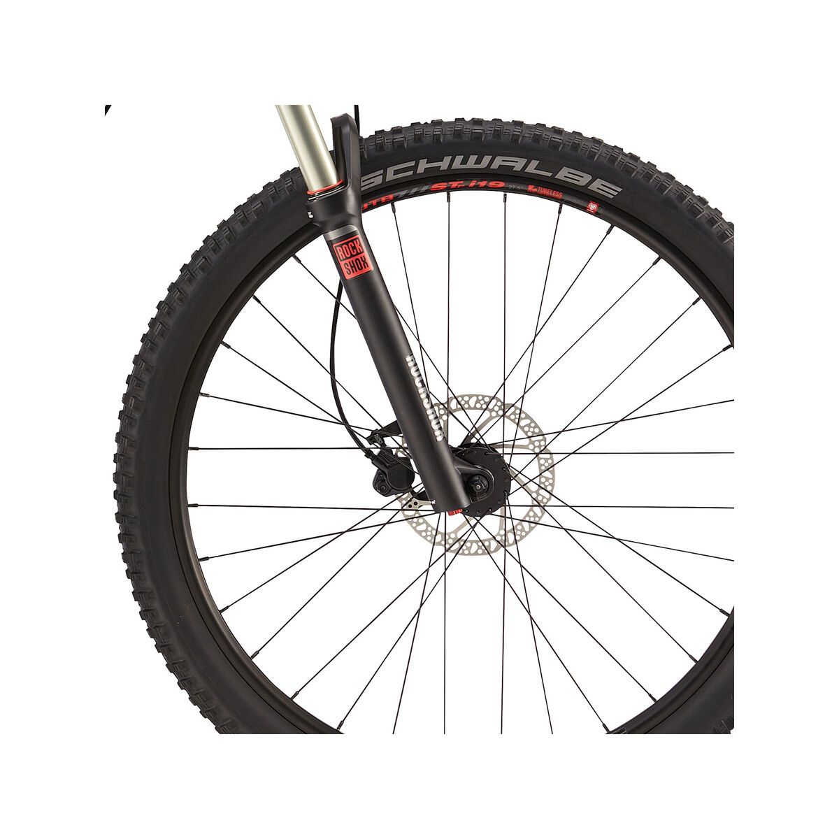 Cannondale Habit 6, charcoal grey w/ jet black, acid red, matte - Bild 2