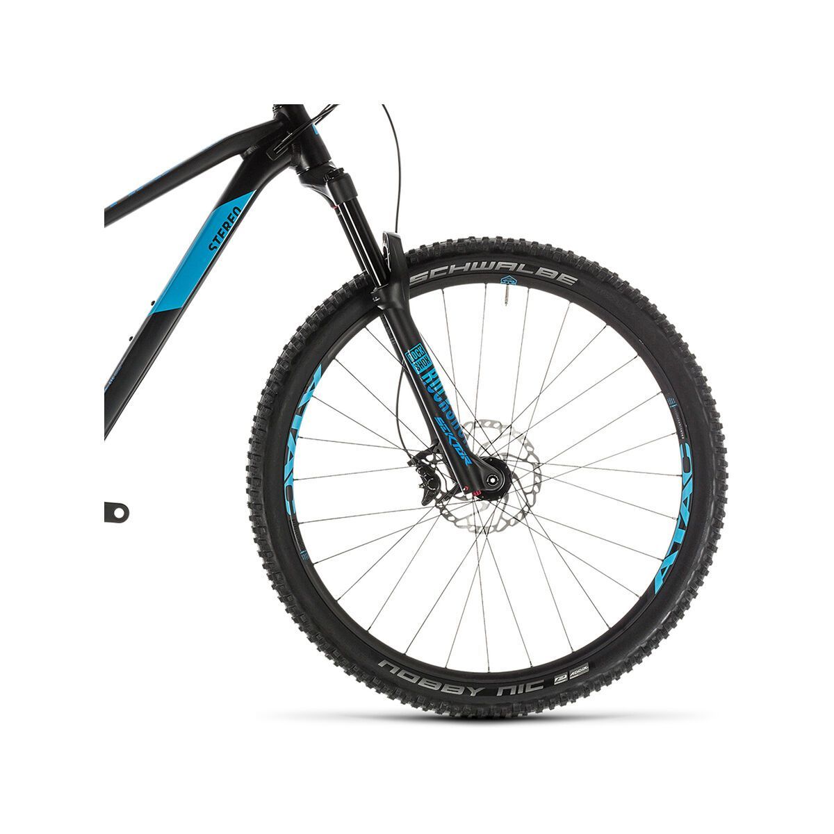 Cube Stereo 120 Race 29, black´n´blue - Bild 2