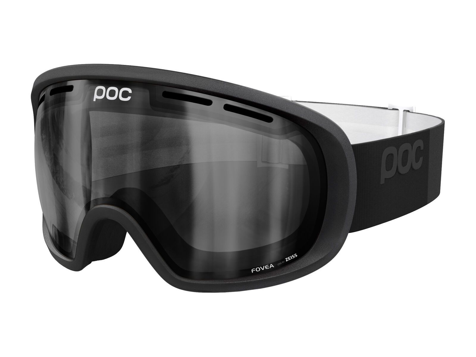 POC Fovea All Black, uranium black/Lens: black - Bild 1