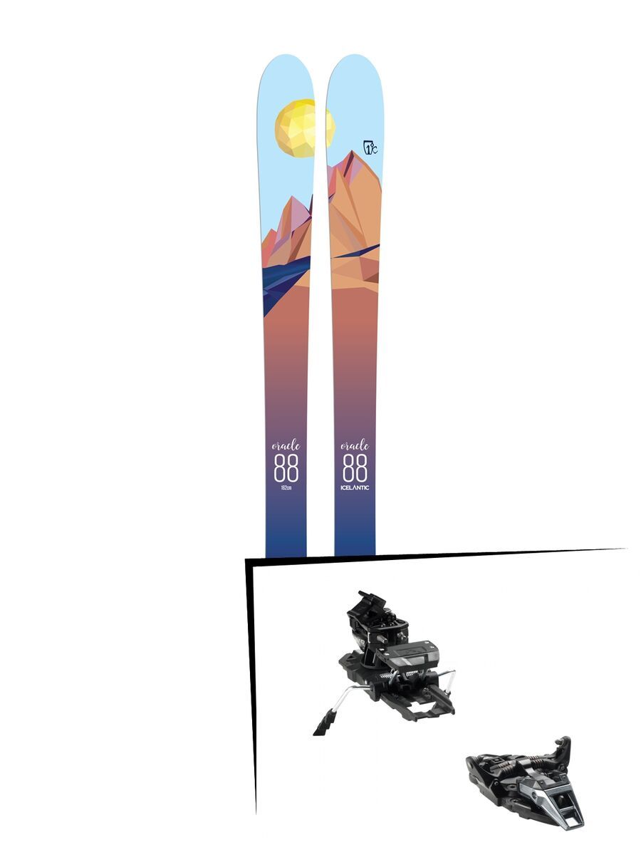 Set: Icelantic Oracle 88 2018 + Dynafit ST Rotation 10 black - Bild 1