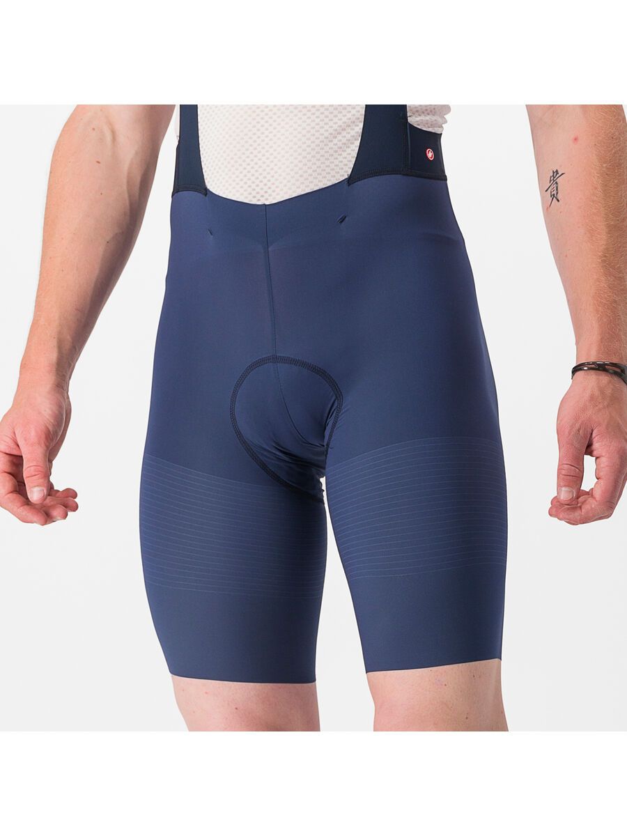 Castelli Premio Black Bibshort, belgian blue - Bild 7