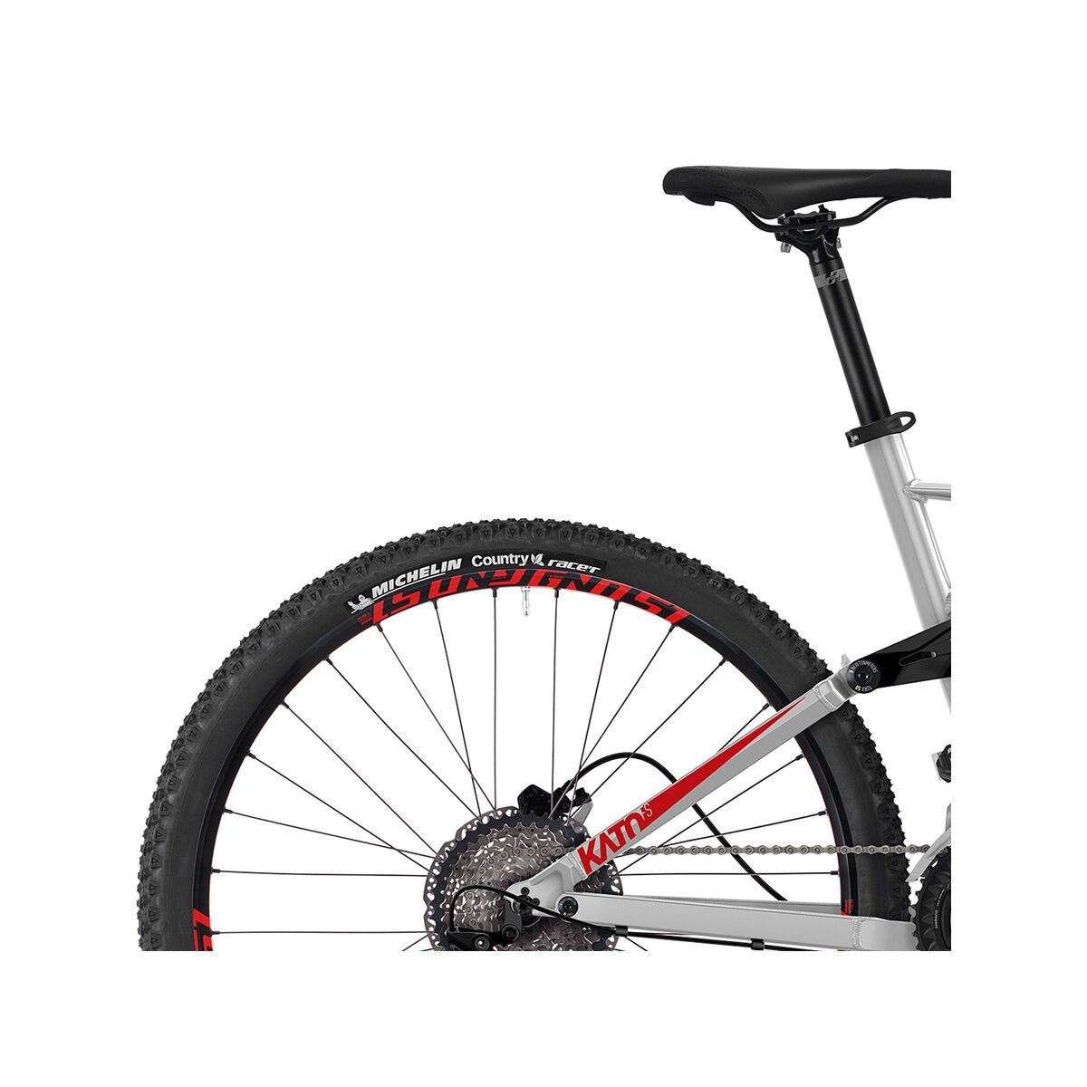 Ghost Kato FS 2.7 AL, iridium silver/riot red/jet black - Bild 6