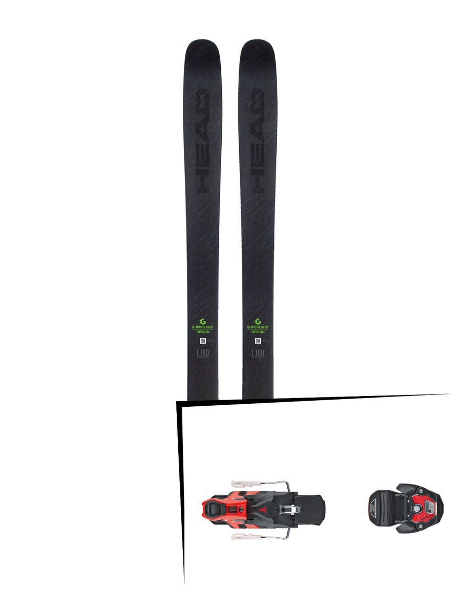 Set: Head Kore 105 2019 + Atomic Warden MNC 13 black/red - Bild 1