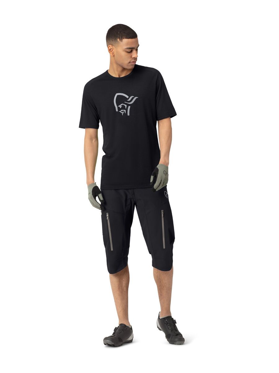 Norrona fjørå wool T-Shirt M's, caviar - Bild 3