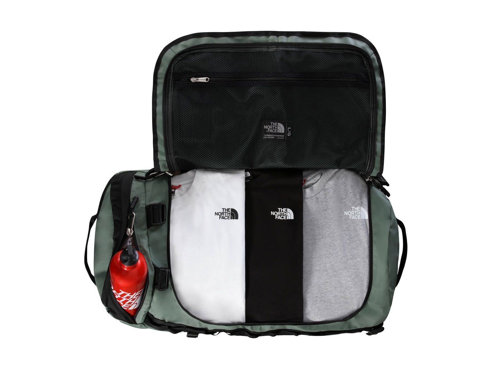 The North Face Base Camp Duffel - L, laurel wreath green/tnf black - Bild 2