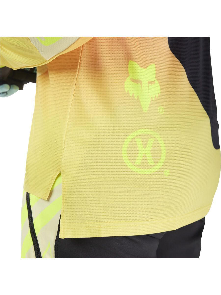 Fox Flexair LS Jersey Elevated, lemonade - Bild 7