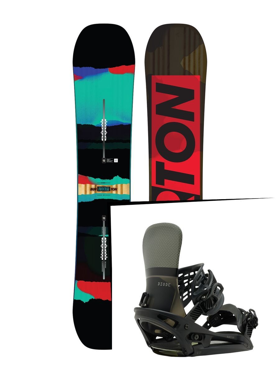 Burton Set: Process Flying V 2016 + Burton Diode EST - Bild 1