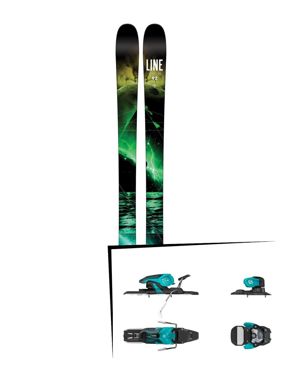 Set: Line Supernatural 92 Lite 2016 + Salomon Warden 11 (1706226) - Bild 1