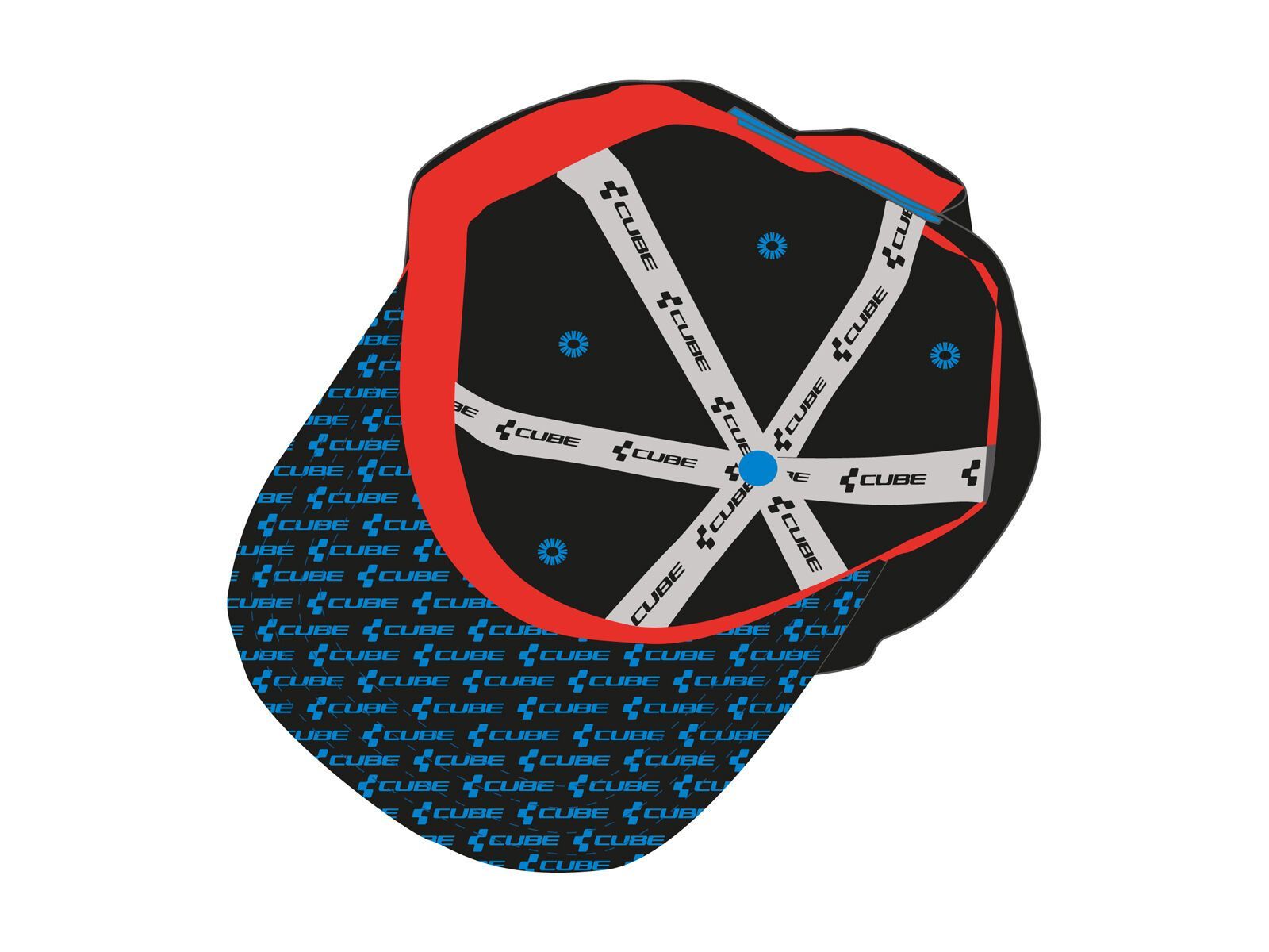 Cube Freeride Cap, Action Team - Bild 3