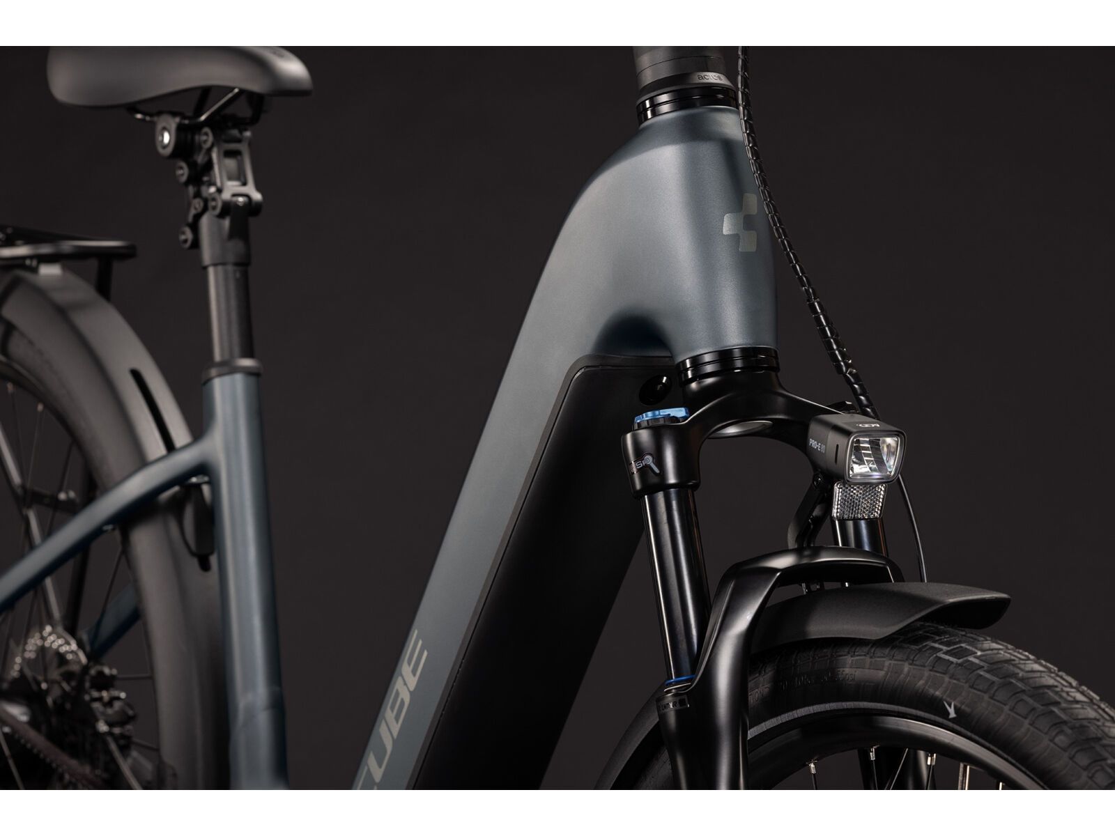Cube Touring Hybrid Deluxe SLX 800 Easy Entry, slabgrey´n´chrome - Bild 6