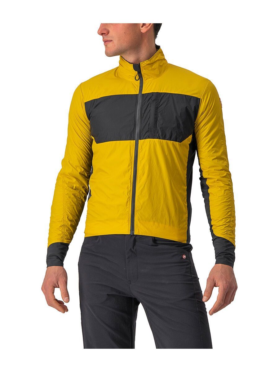 Castelli Unlimited Puffy Jacket, goldenrod/dark gray - Bild 1
