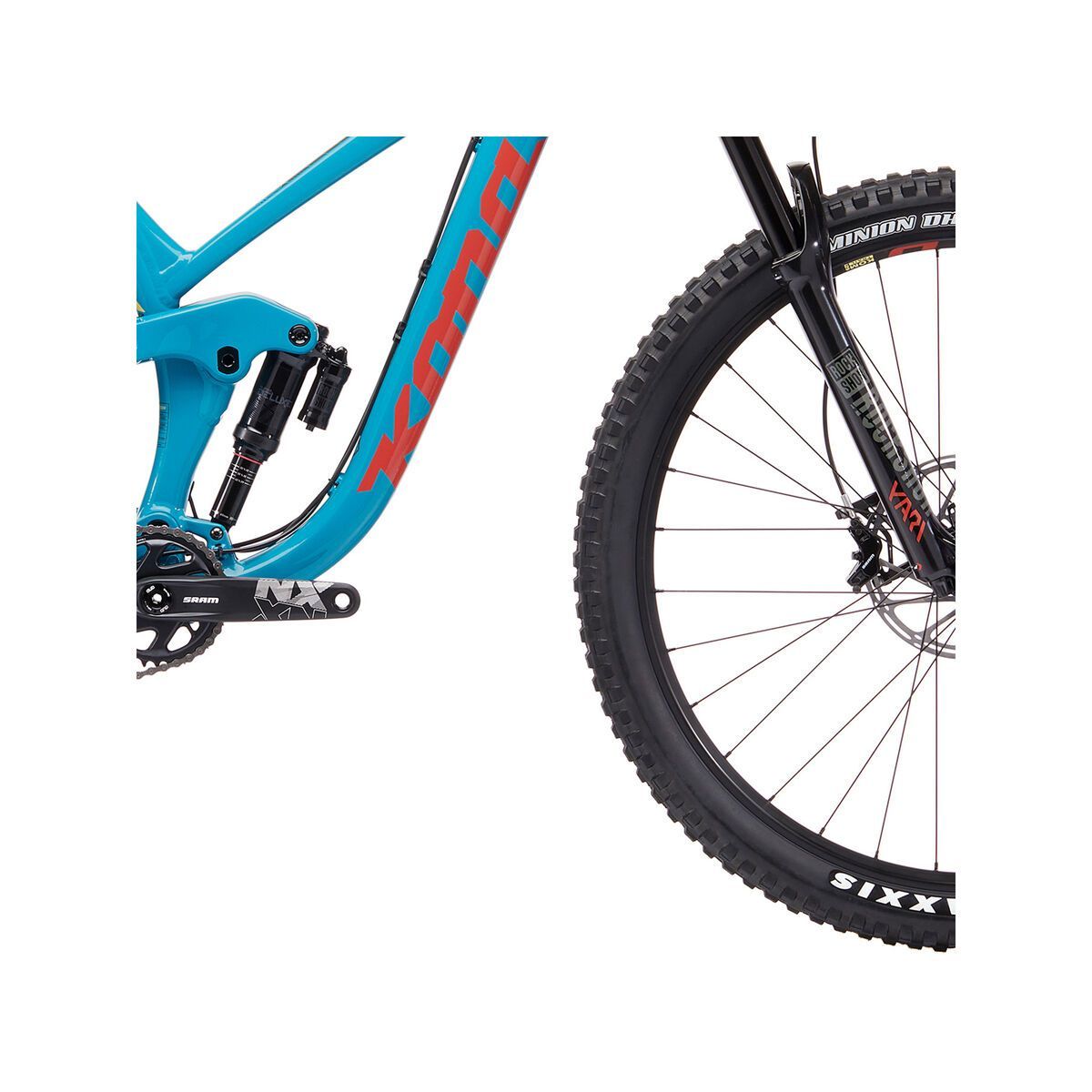 Kona Process 153 DL 29, gloss dirty aqua w/ charcoal, pale yellow, & brick decals - Bild 4