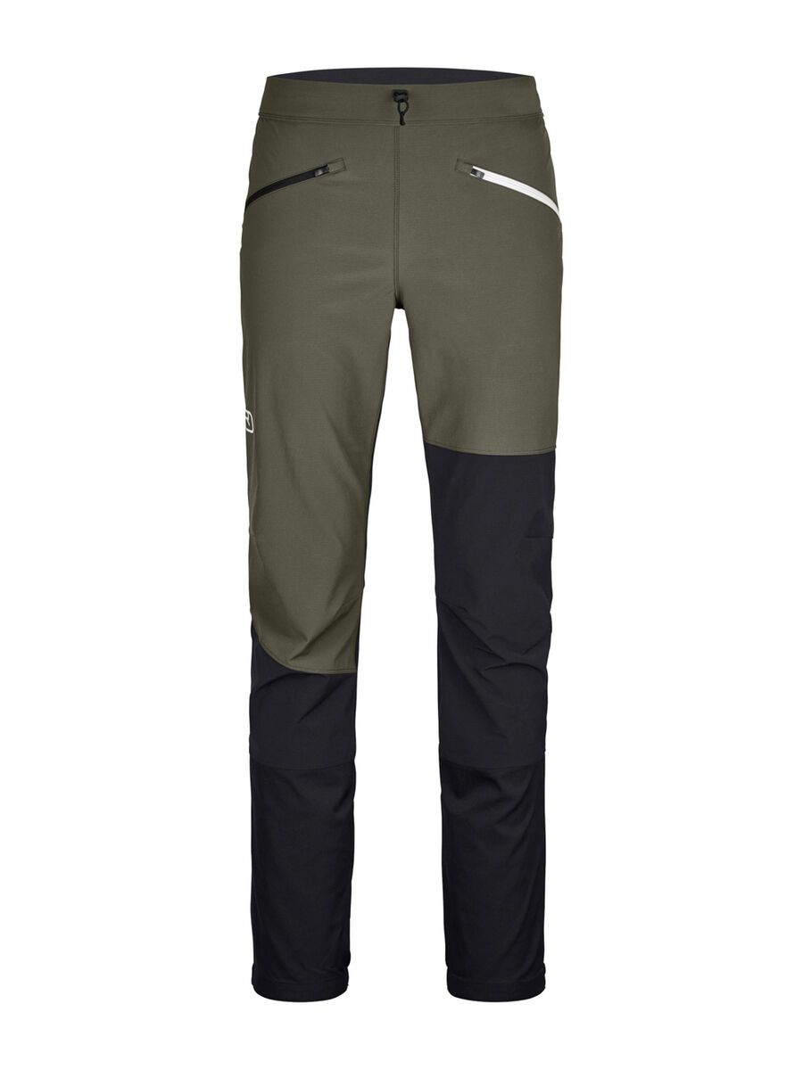 Ortovox Merino Airsolation Punta Berrino Pants M, dark wild herbs - Bild 1