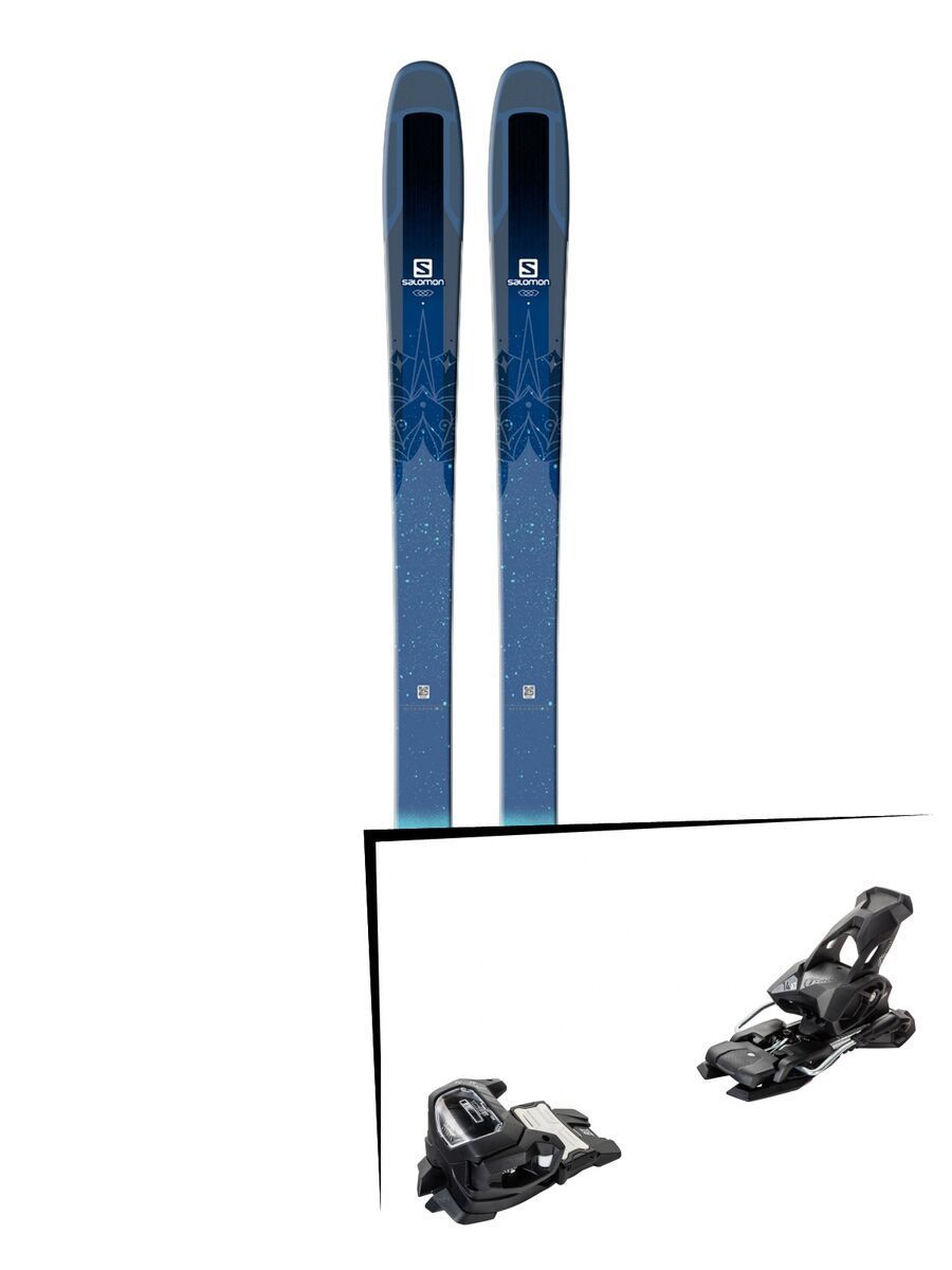 Set: Salomon QST Lux 92 2018 + Tyrolia Attack² 14 AT solid black - Bild 1