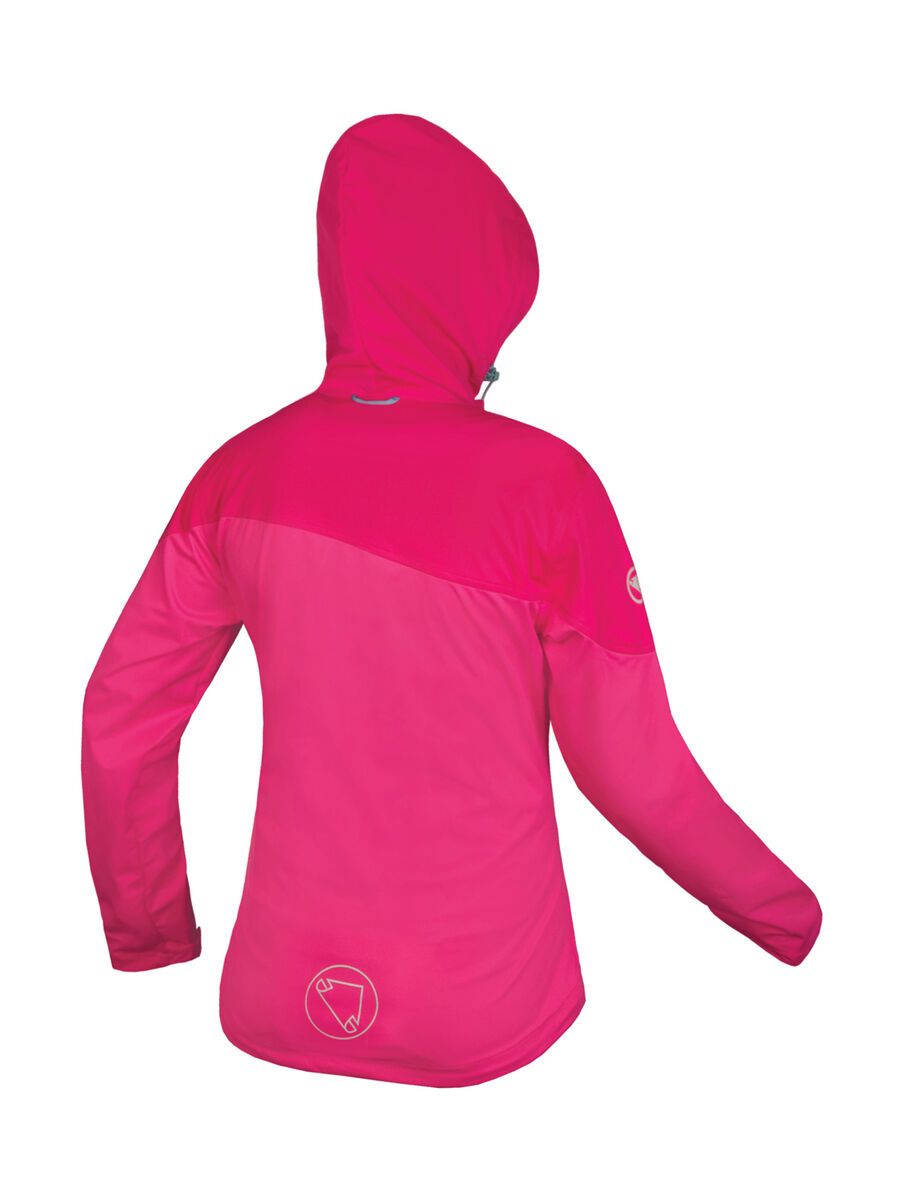 Endura Wms SingleTrack Softshell Jacket, himbeerrot - Bild 2