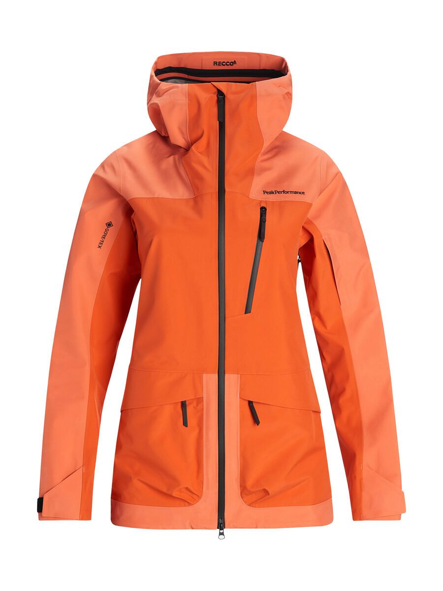 Peak Performance W Vertical 3L Jacket, light orange - Bild 1