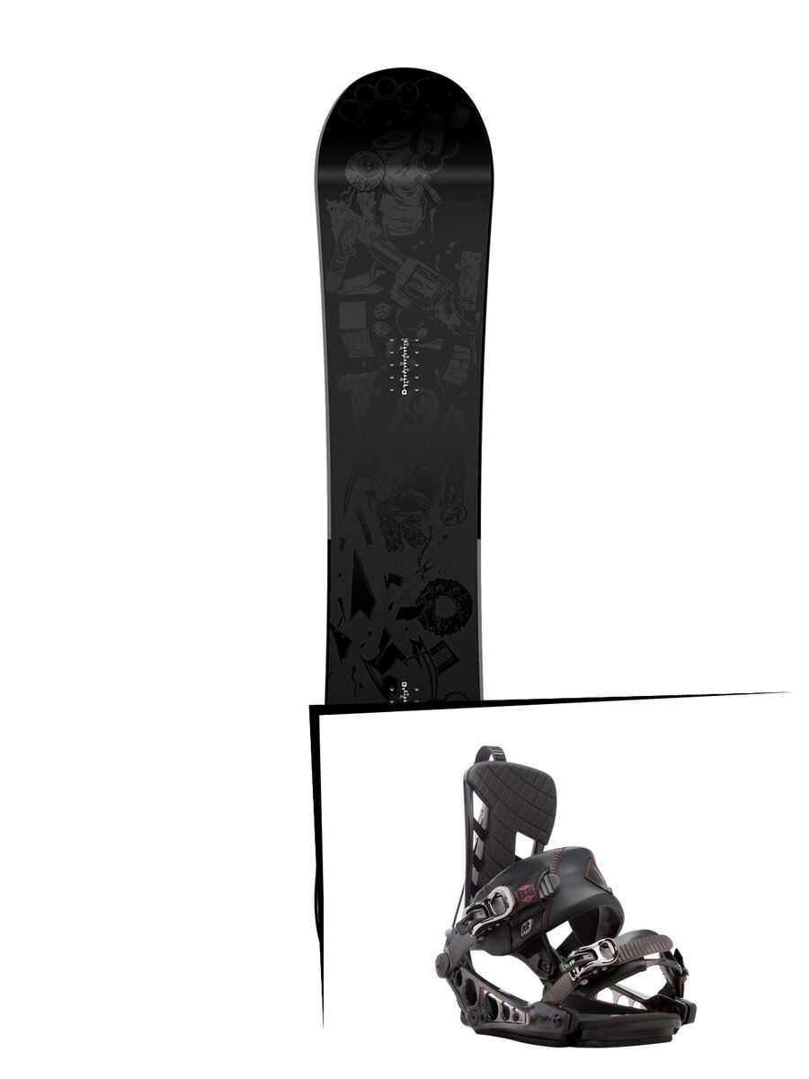 Set: Nitro Chuck 2017 + K2 Cinch CTS (1728762S) - Bild 1