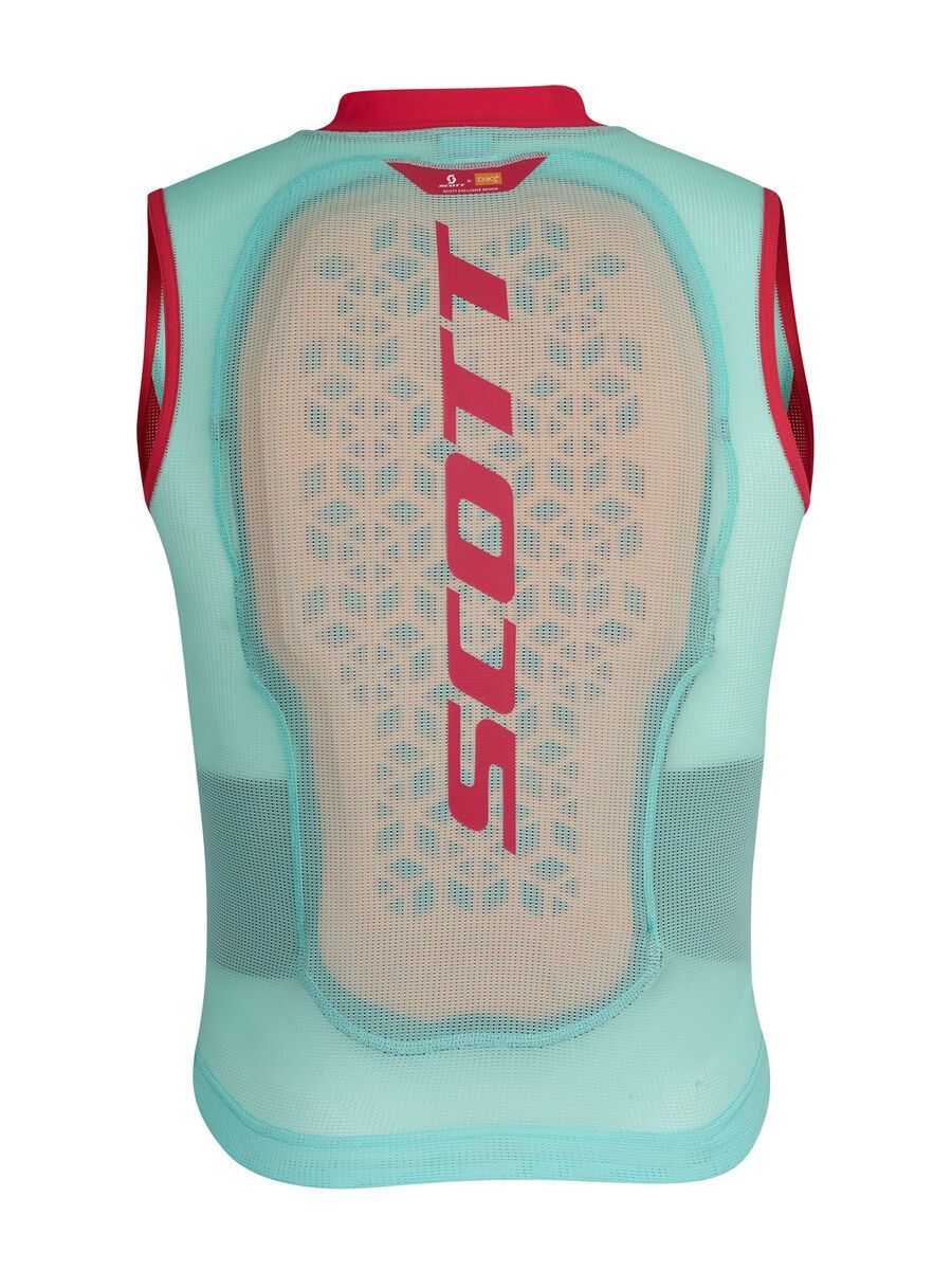 Scott AirFlex Junior Vest Protector, mint green/virtual pink - Bild 2