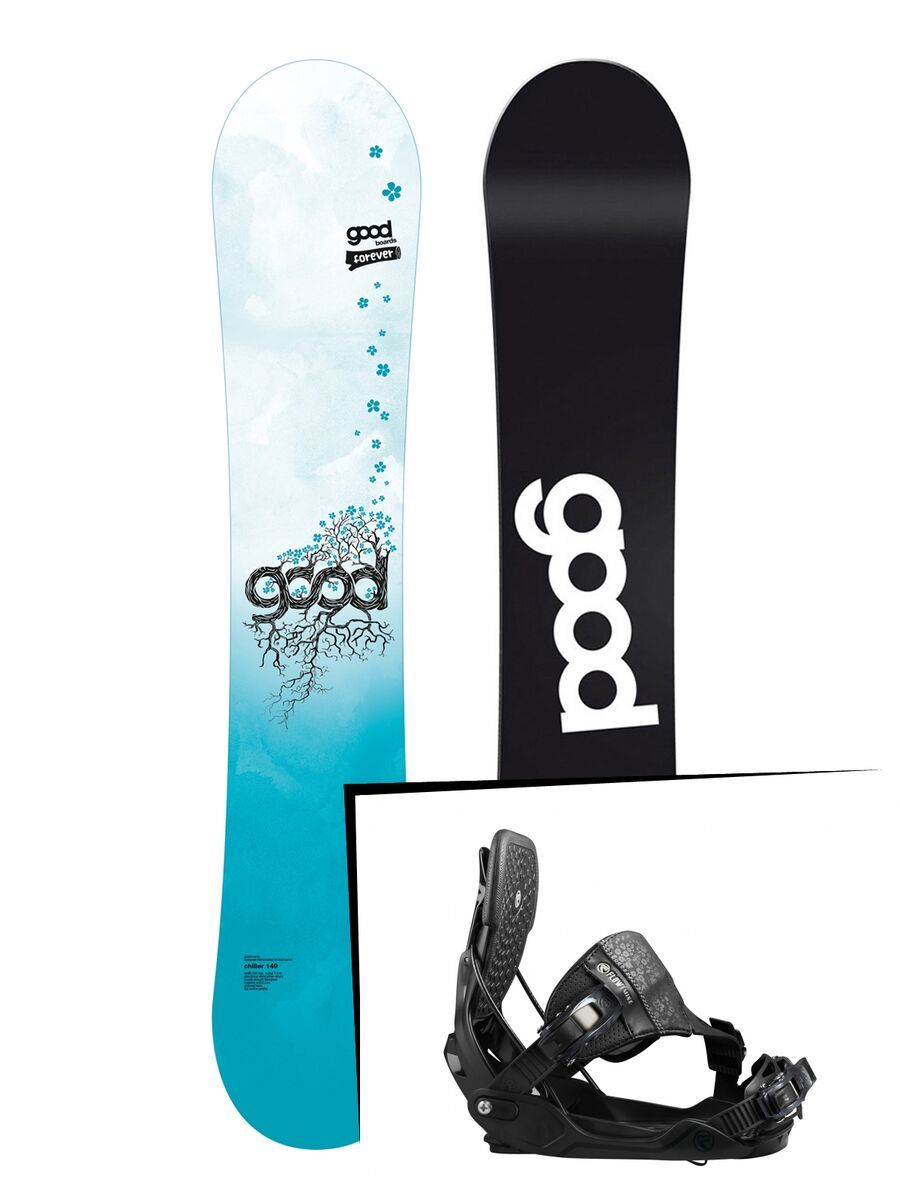 Set: goodboards Chiller Women 2017 + Flow Minx Hybrid (1718427S) - Bild 1