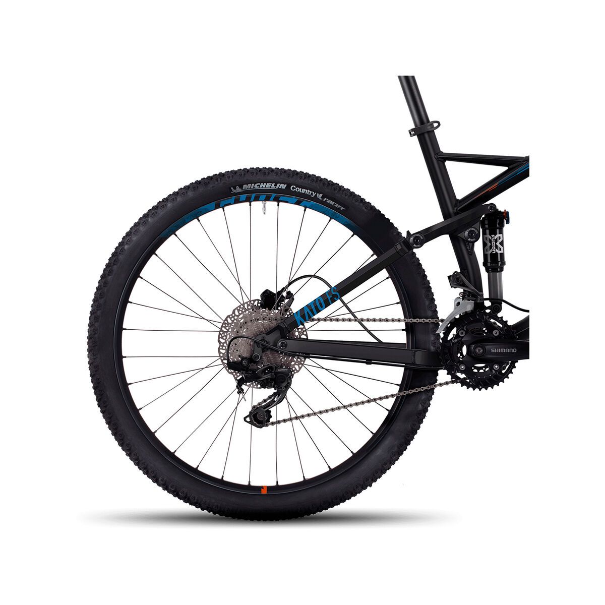 Ghost Kato FS 2 AL, night black/riot blue/monarch orange - Bild 4