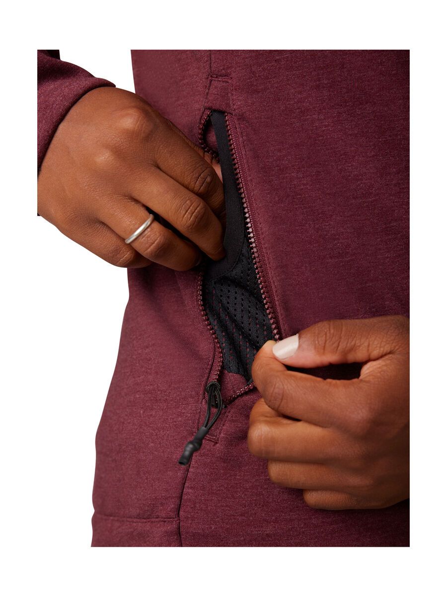 Fox Womens Ranger Fire Jacket, dark maroon - Bild 5