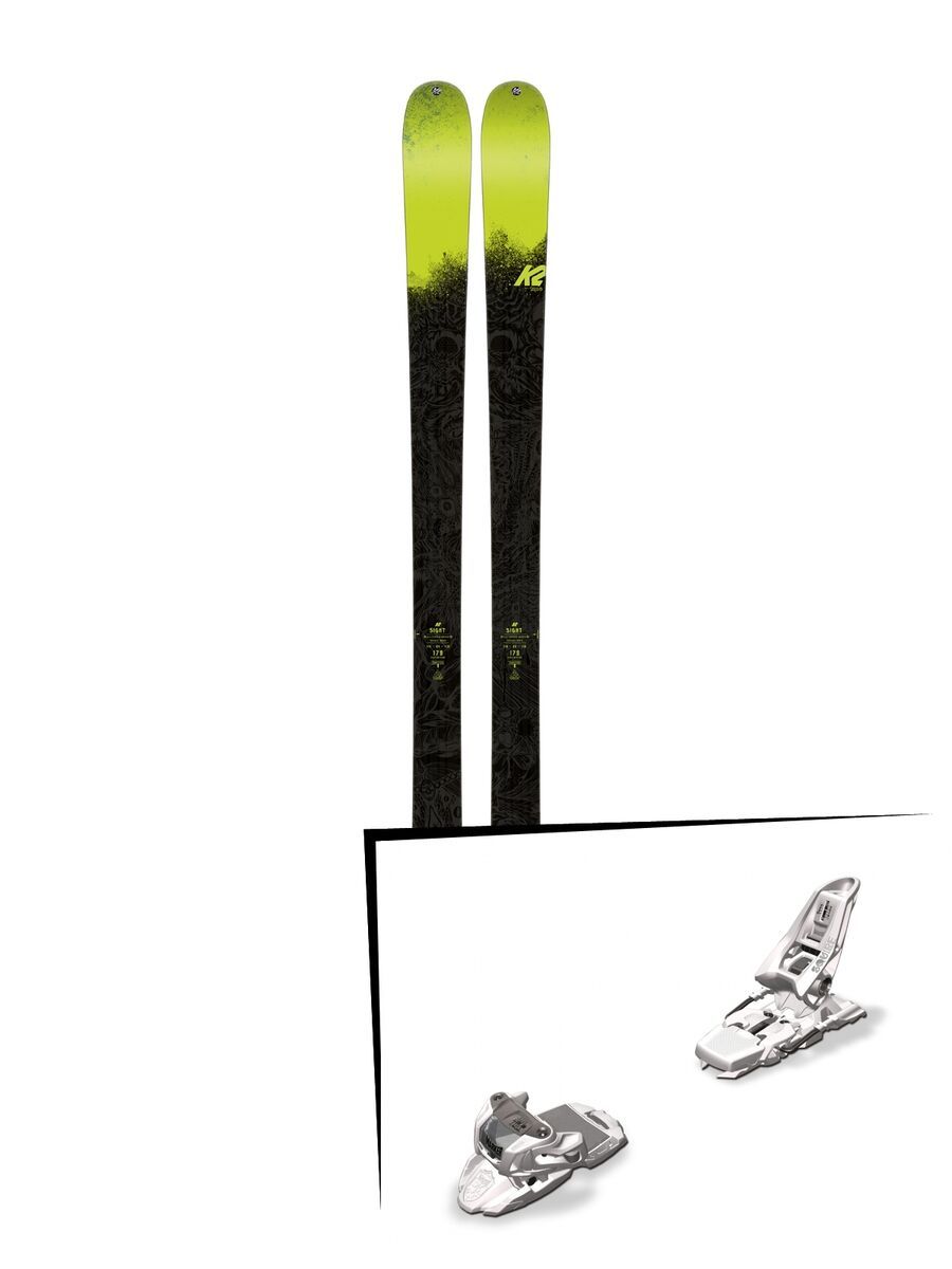Set: K2 SKI Sight 2018 + Marker Squire 11 white - Bild 1