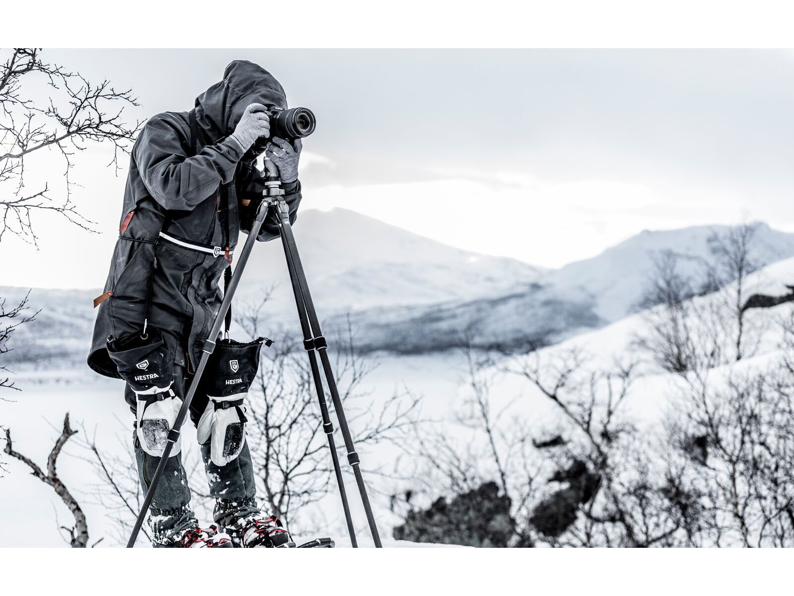 Hestra Merino Touch Point 5 Finger, grey - Bild 6