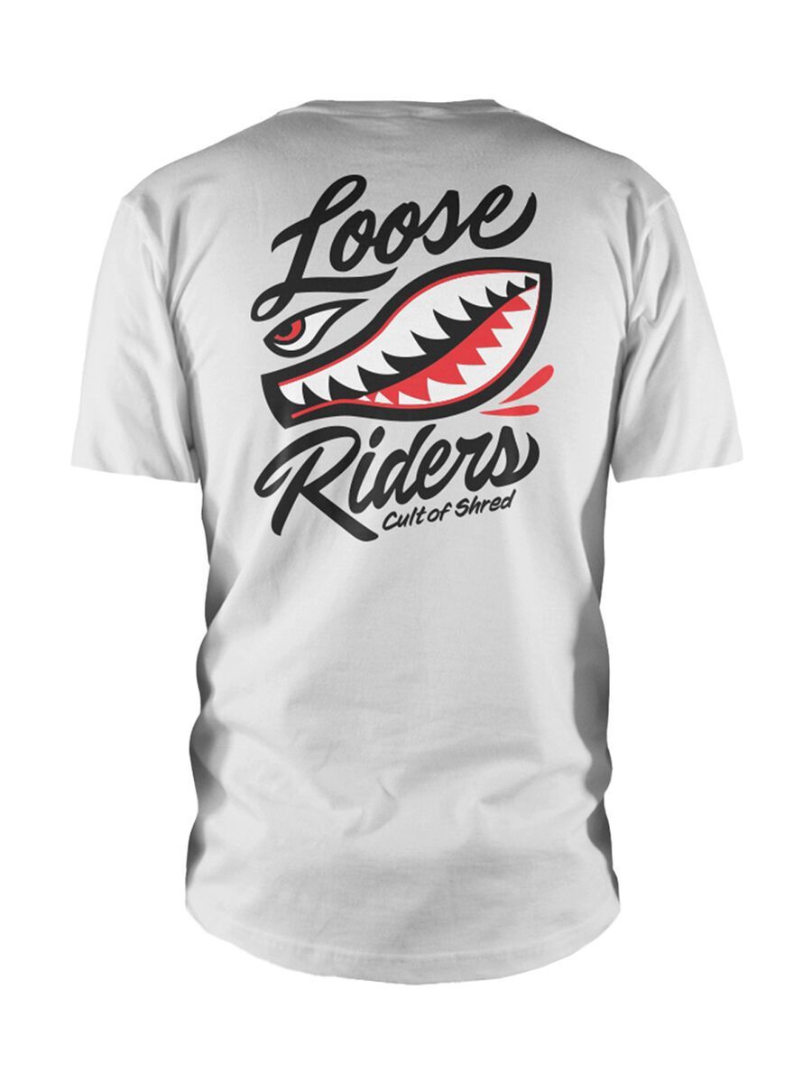 Loose Riders Airshark Shortsleeve Jersey, white | Bild 2