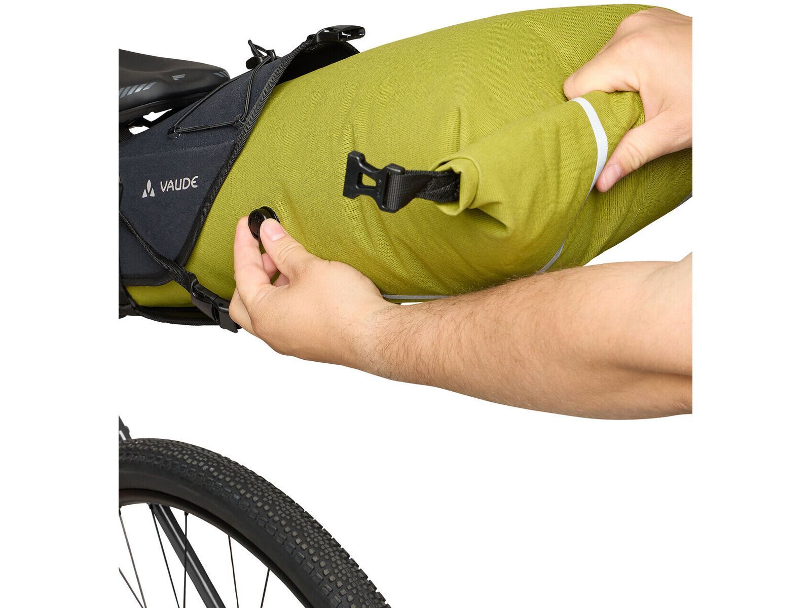 Vaude Trailsaddle Cage, dark leaf - Bild 8