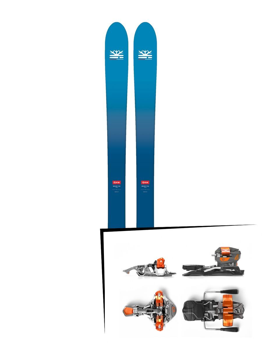 Set: DPS Skis Wailer F106 Foundation 2018 + G3 Ion 10 - Bild 1