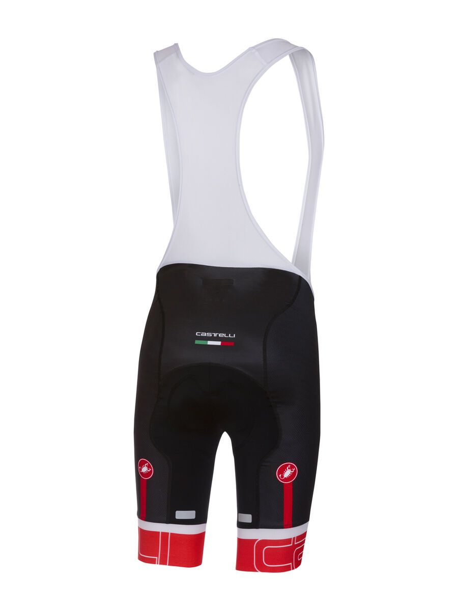 Castelli Volo Bibshort, black/red - Bild 2