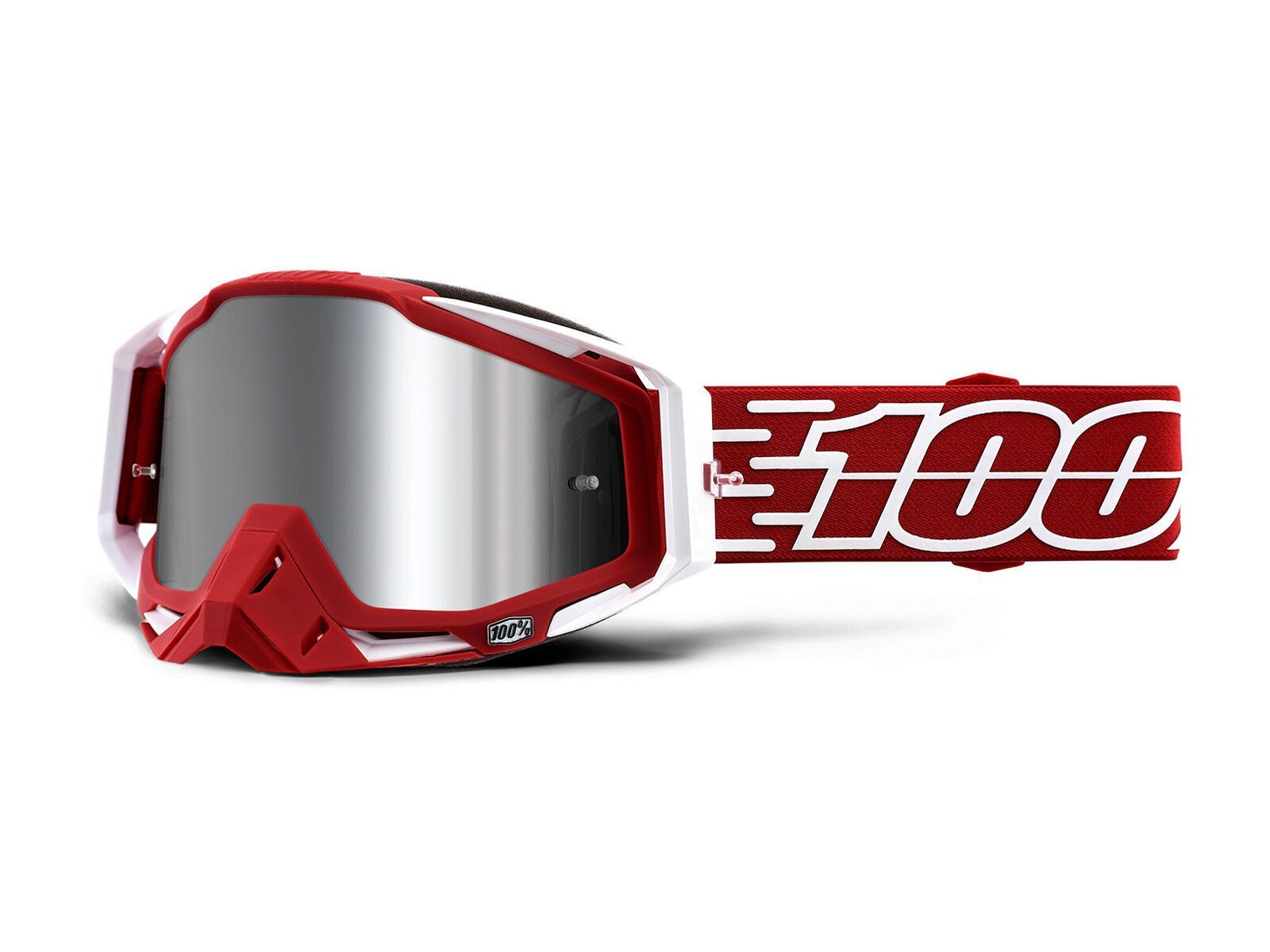 100% Racecraft Plus - Silver Flash Mirror, gustavia - Bild 1