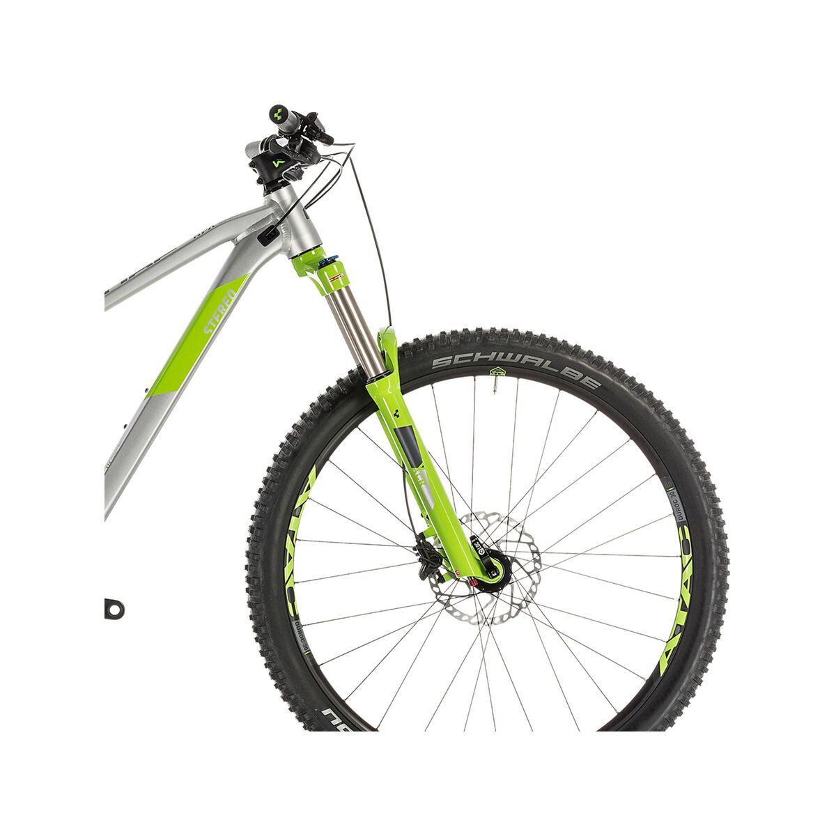 Cube Stereo 120 Pro 29, silver´n´green - Bild 6