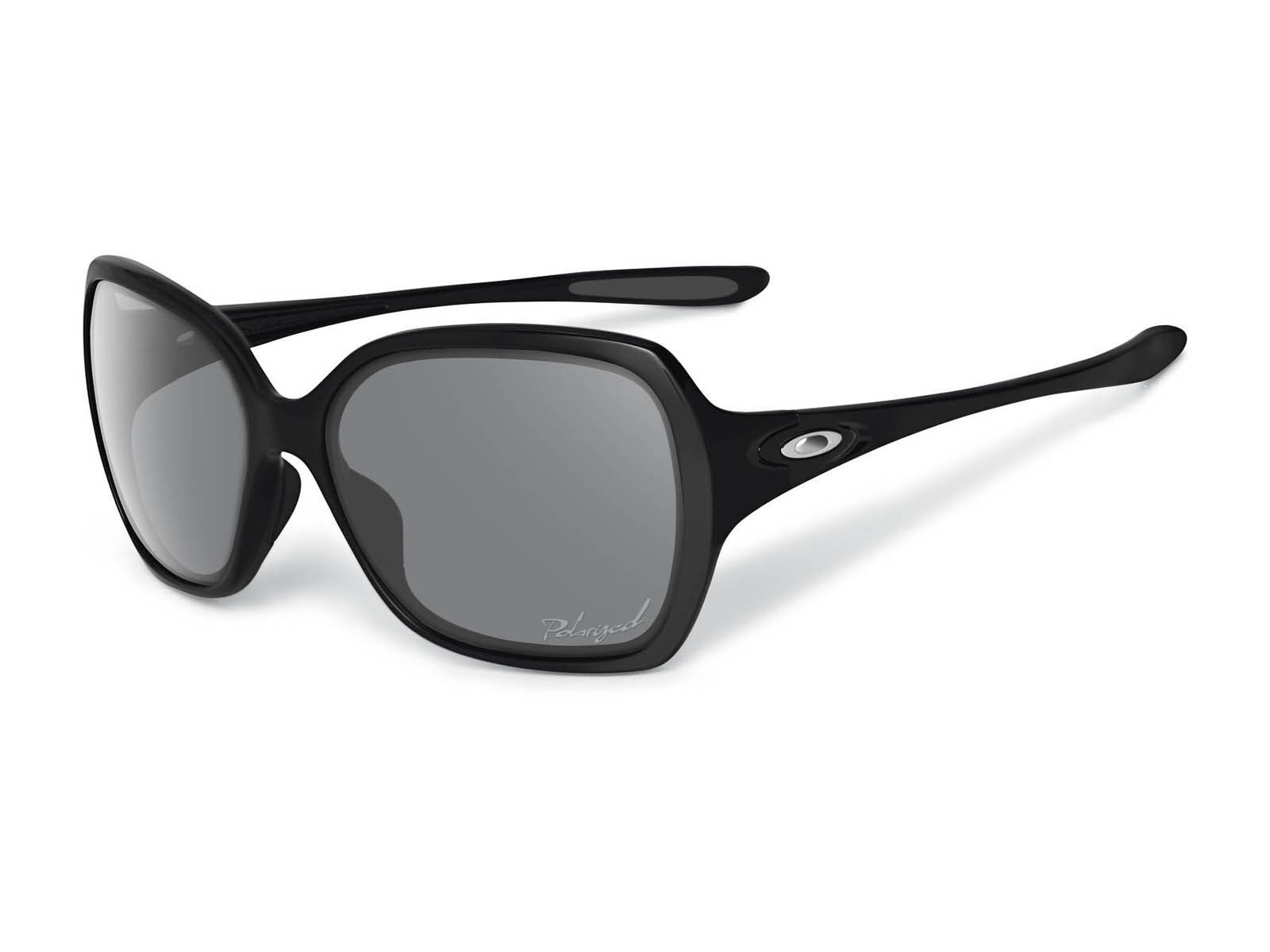 Oakley Overtime Polarized, polished black/Lens: grey polarized - Bild 1