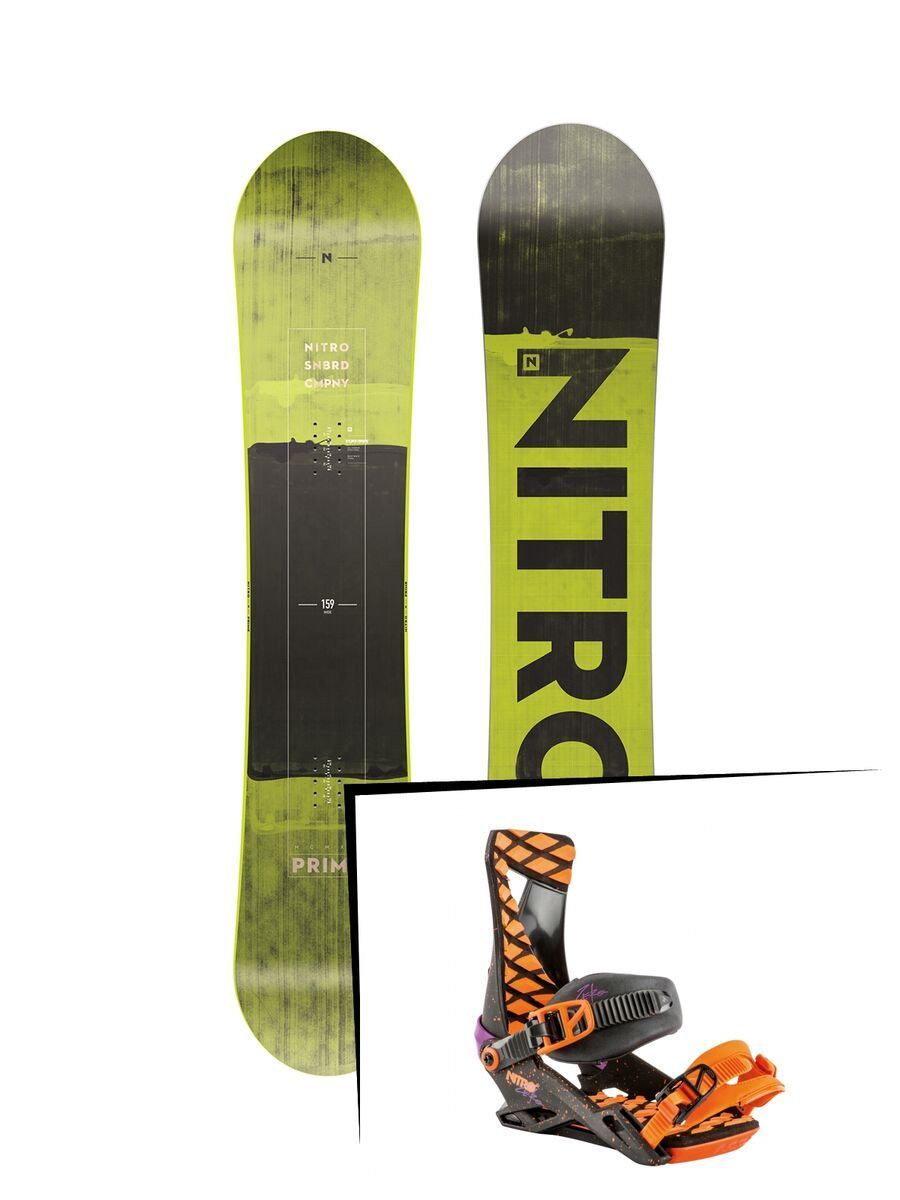 Set: Nitro Prime Toxic Wide 2019 + Nitro Zero throwback - Bild 1