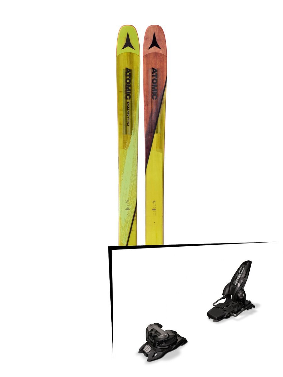 Set: Atomic Backland FR 102 2018 + Marker Griffon 13 ID black - Bild 1