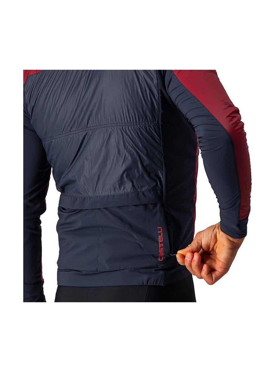 Castelli Unlimited Puffy Jacket, bordeaux/indigo - Bild 4