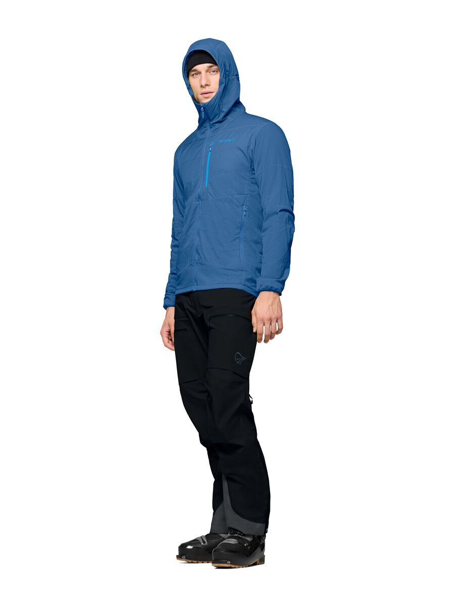 Norrona lyngen thermo100active Zip Hood M's, dark blue - Bild 6
