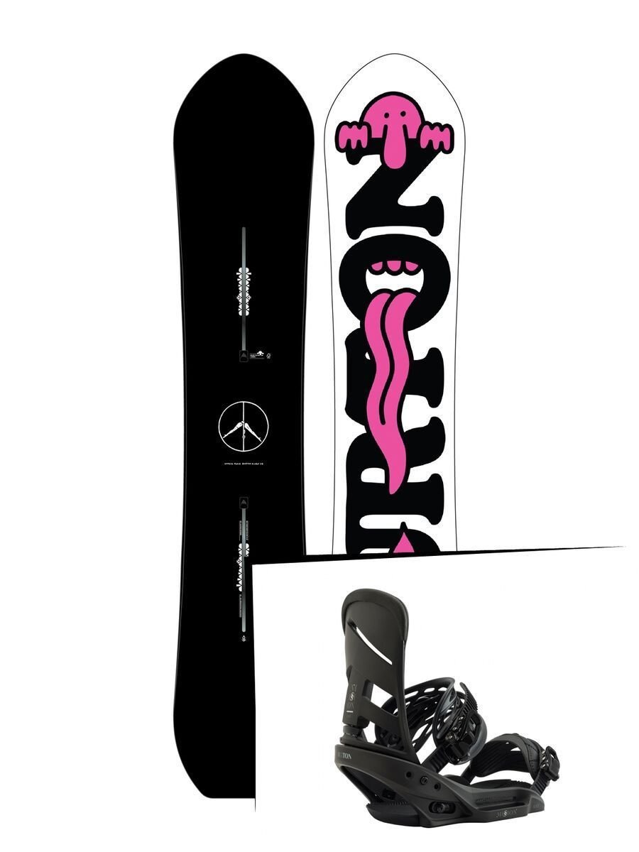 Set: Burton Kilroy Custom 2019 + Burton Mission EST blackish - Bild 1