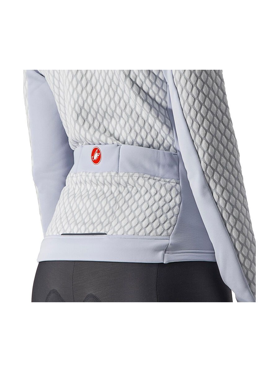 Castelli Sfida 2 Jersey FZ, silver gray/white - Bild 3