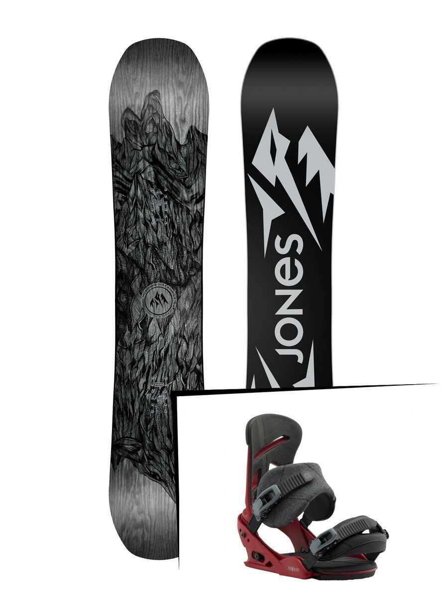 Set: Jones Ultra Mountain Twin 2019 + Burton Mission (1931058S) - Bild 1