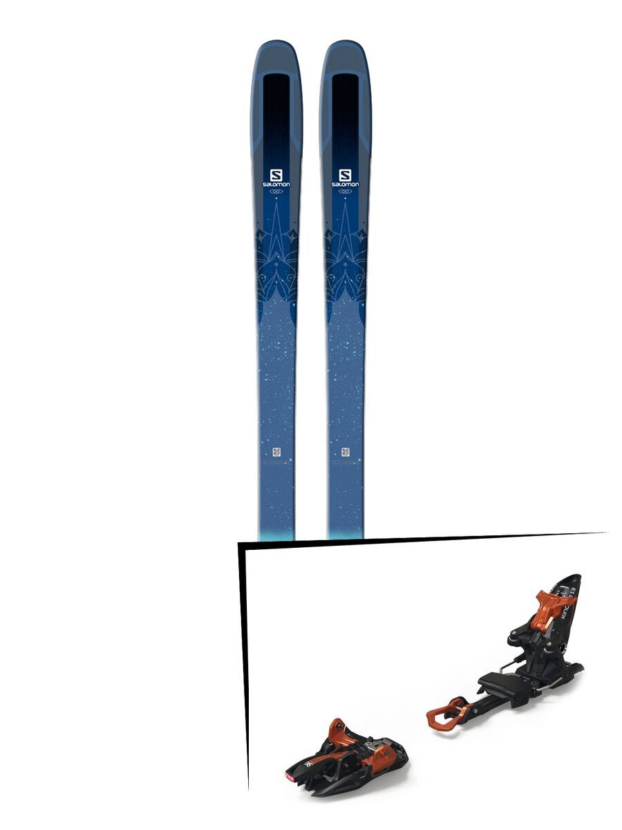 Set: Salomon QST Lux 92 2018 + Marker Kingpin 13 black/copper - Bild 1